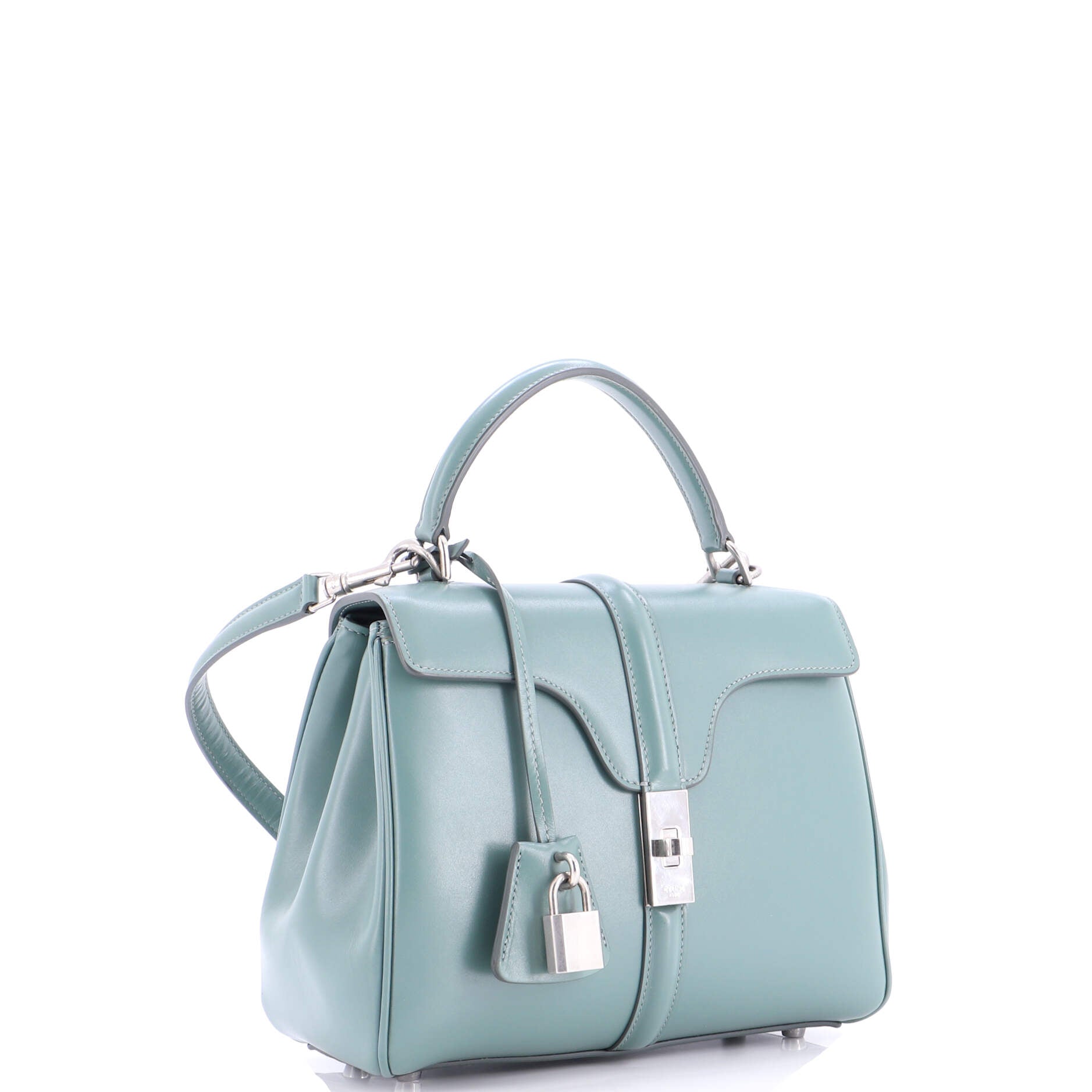 16 Top Handle Bag Smooth Calfskin Small