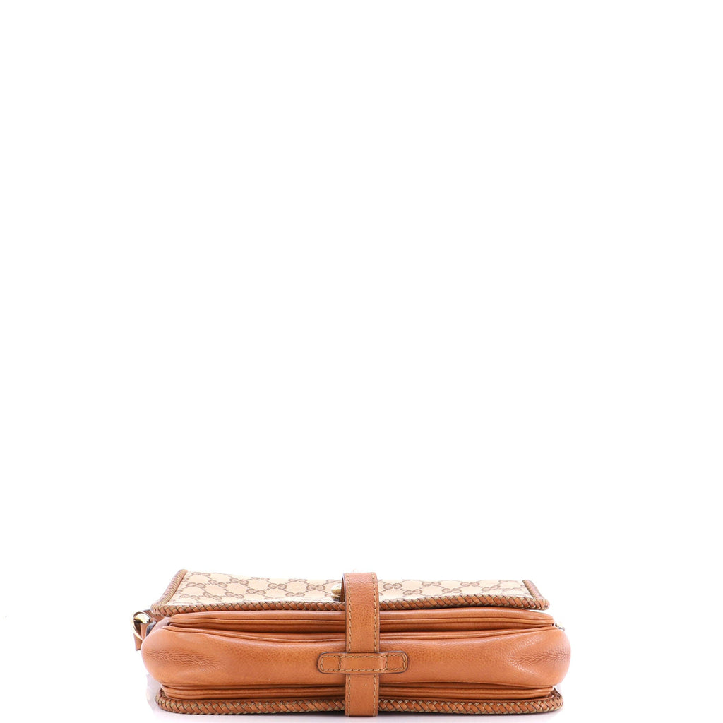Marrakech Messenger Bag GG Canvas with Leather Medium