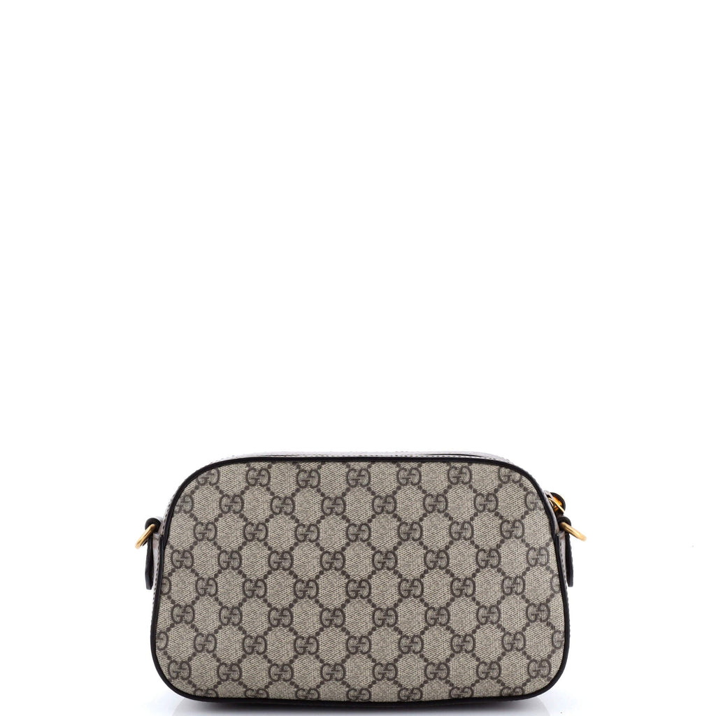 Neo Vintage Camera Messenger Bag GG Coated Canvas