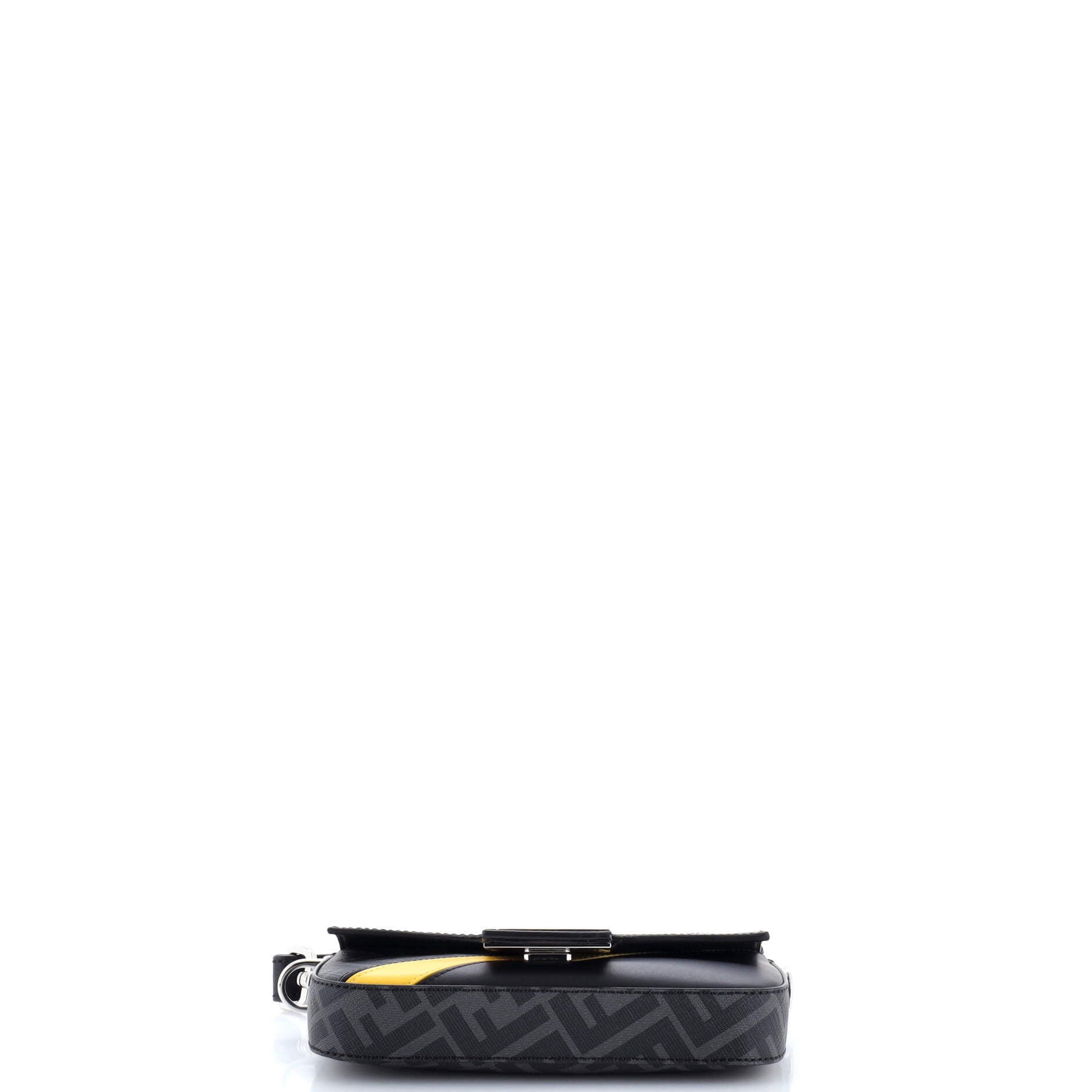 Baguette NM Bag Zucca Coated Canvas and Leather Mini