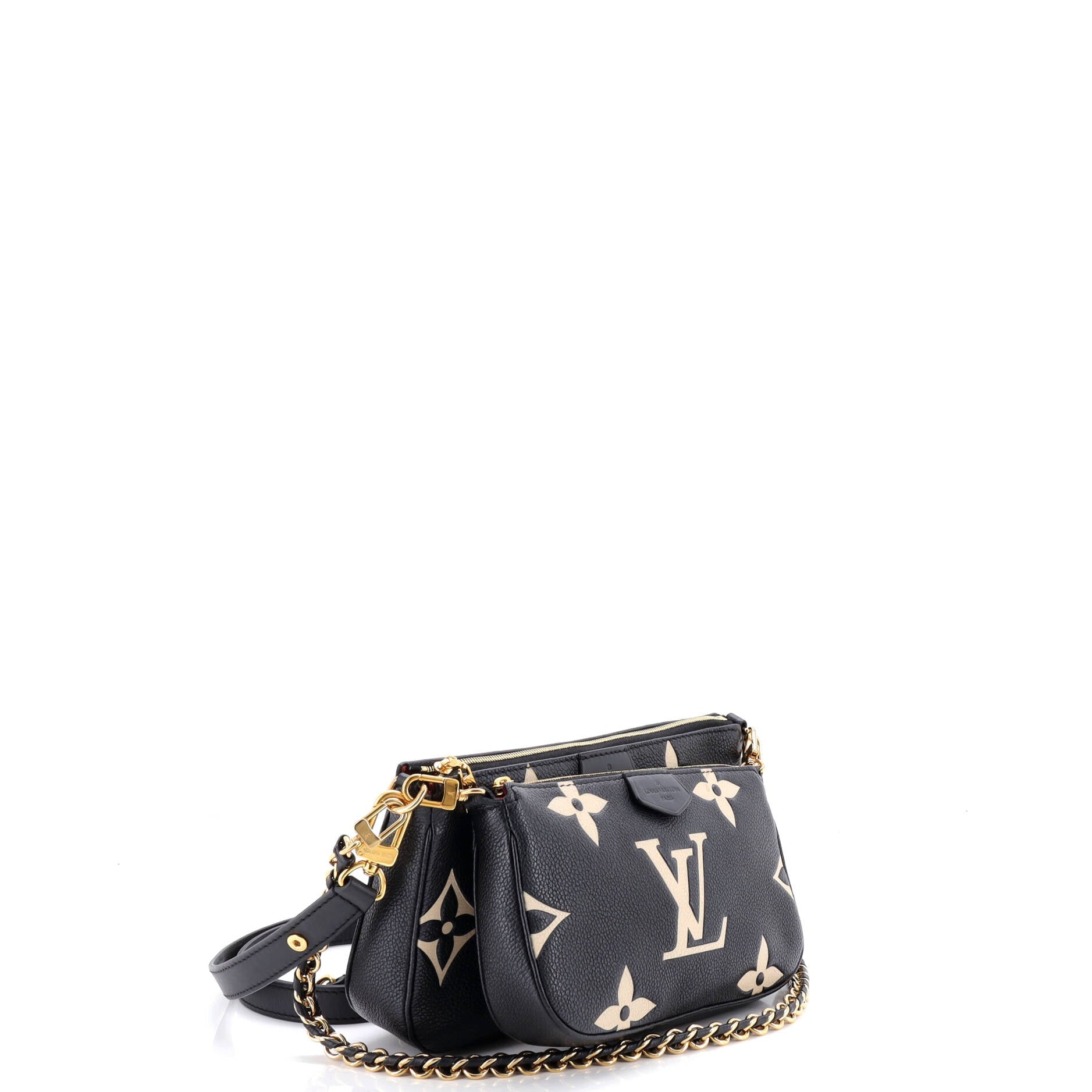 Multi Pochette Accessoires Bicolor Monogram Empreinte Giant