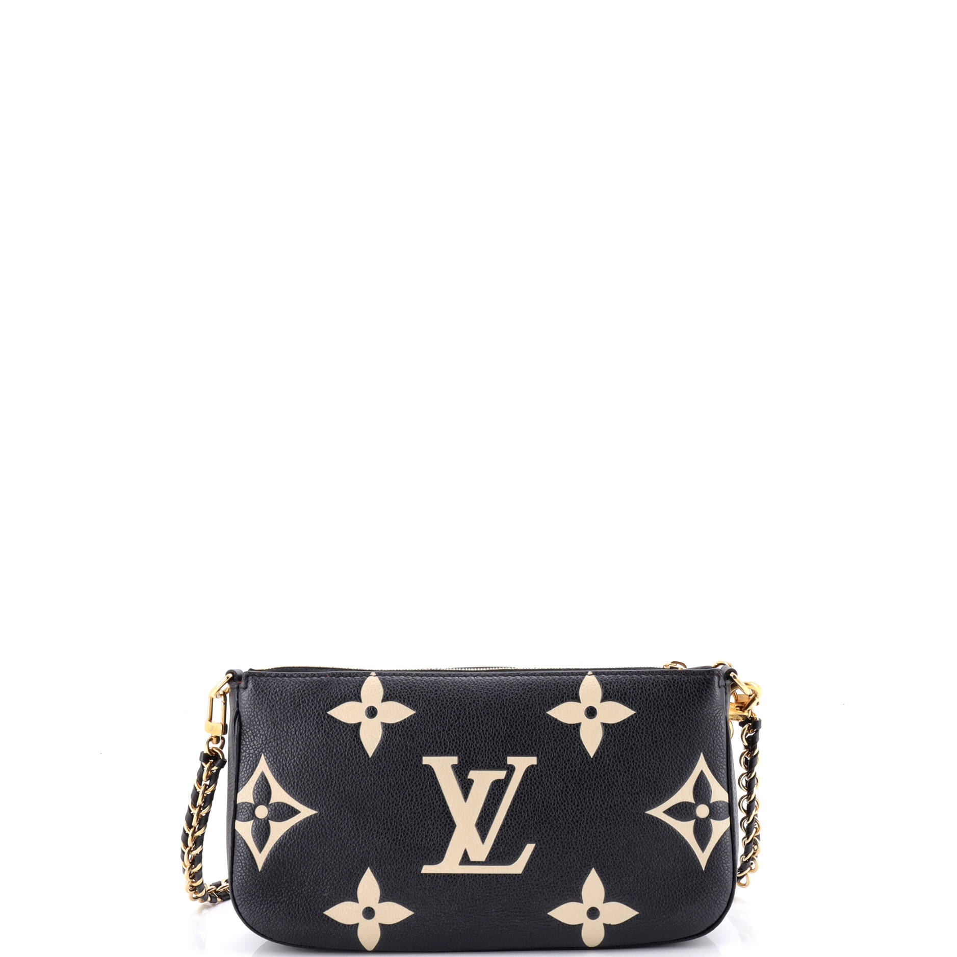 Multi Pochette Accessoires Bicolor Monogram Empreinte Giant