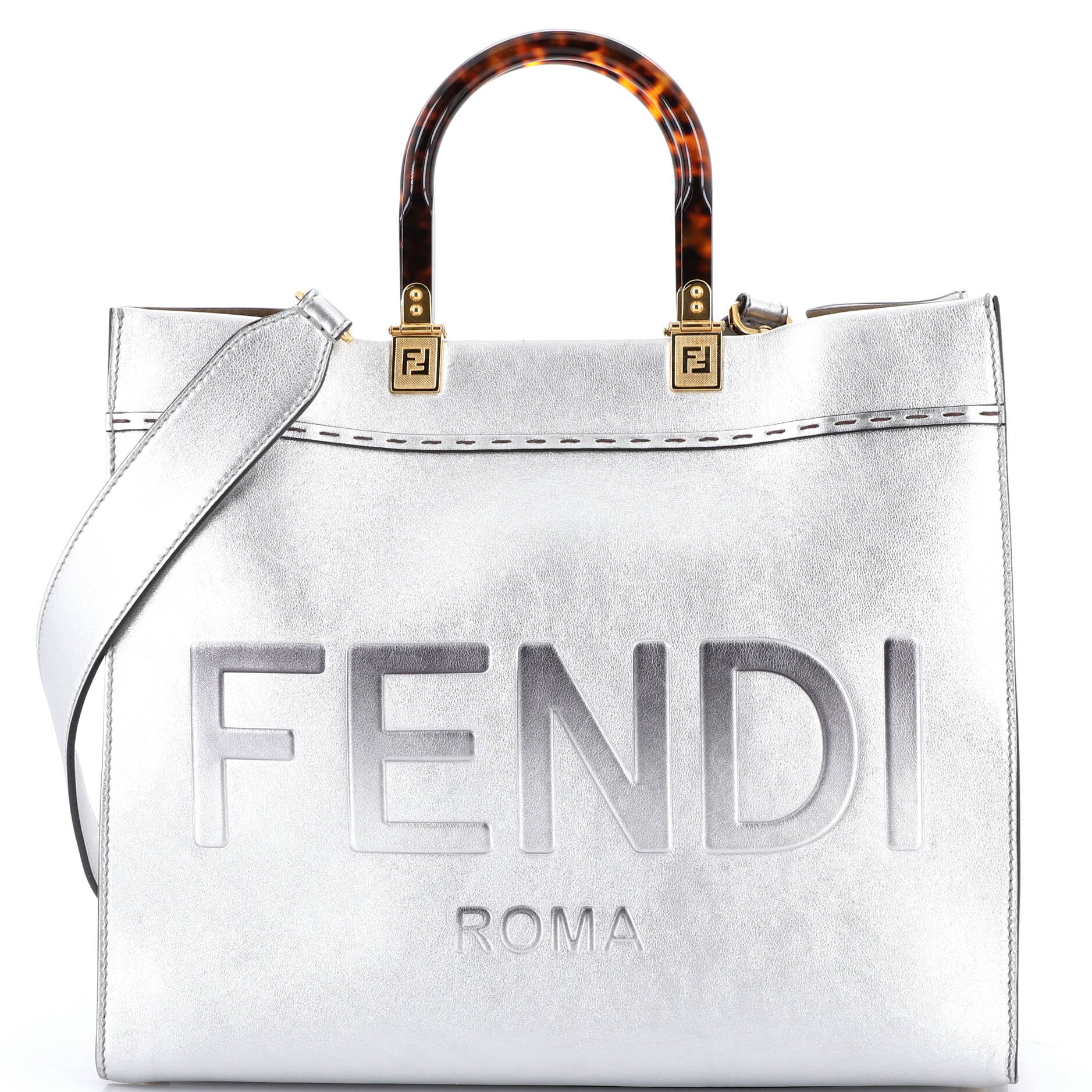 Sunshine Shopper Tote Leather Medium