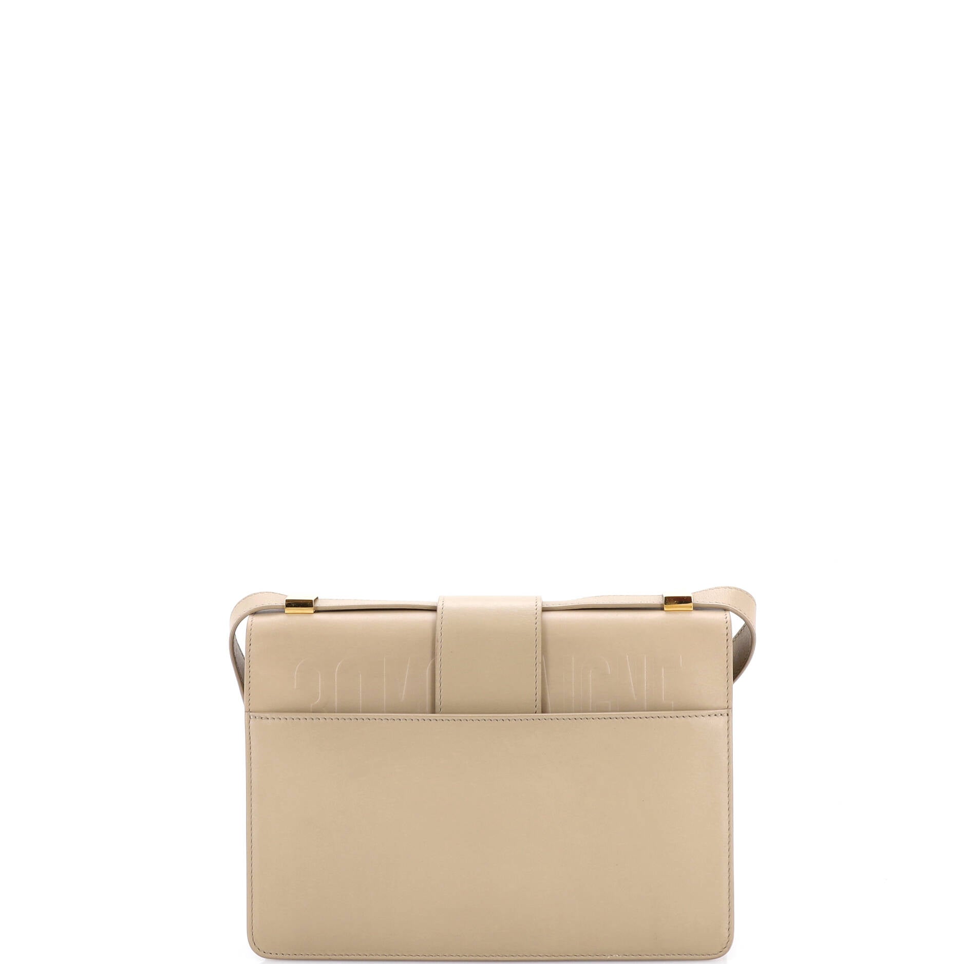 30 Montaigne Flap Bag Leather