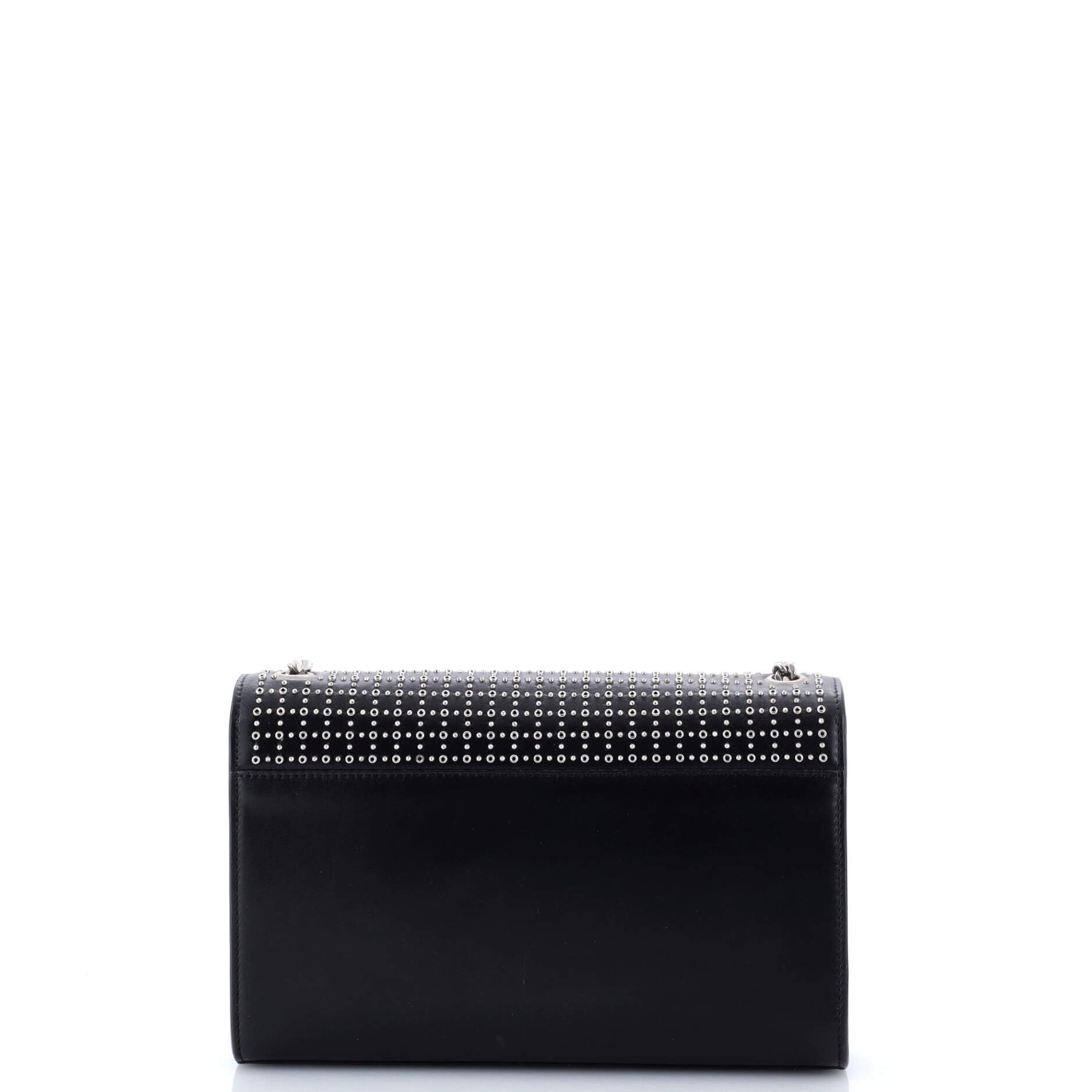 Classic Monogram Crossbody Bag Studded Leather Medium