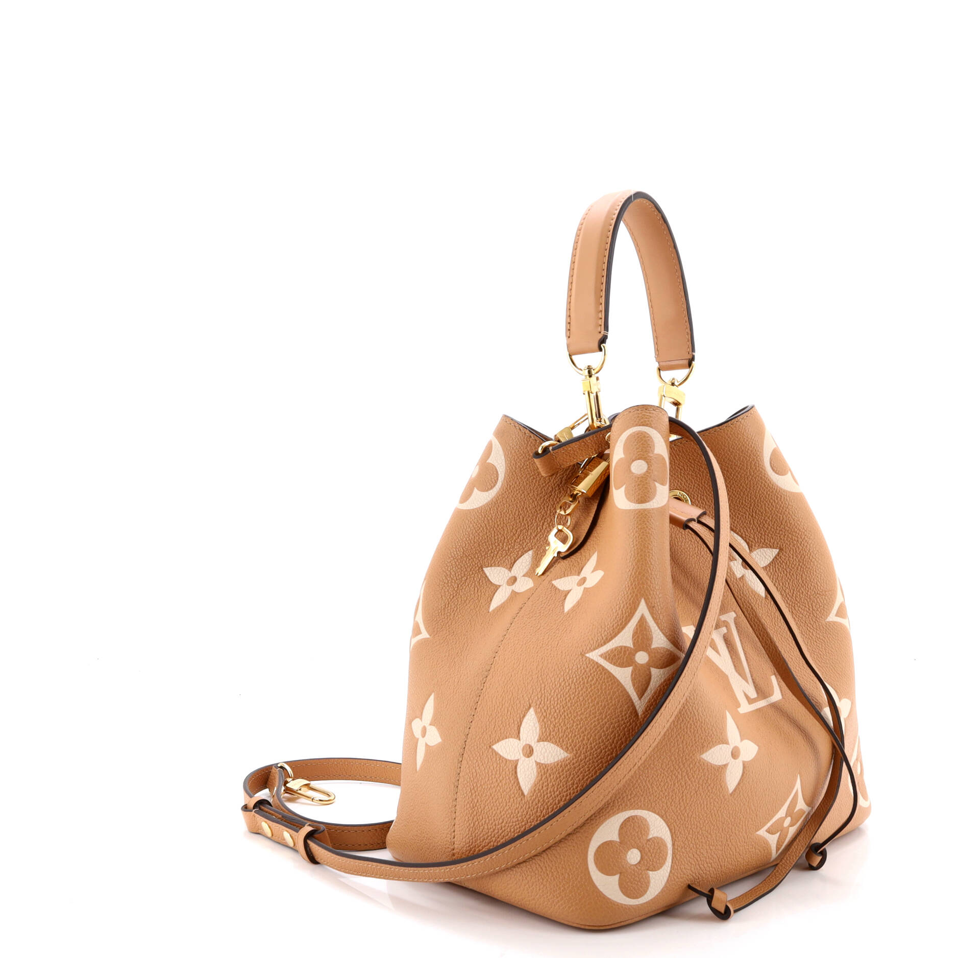 NeoNoe Handbag Bicolor Monogram Empreinte Giant MM