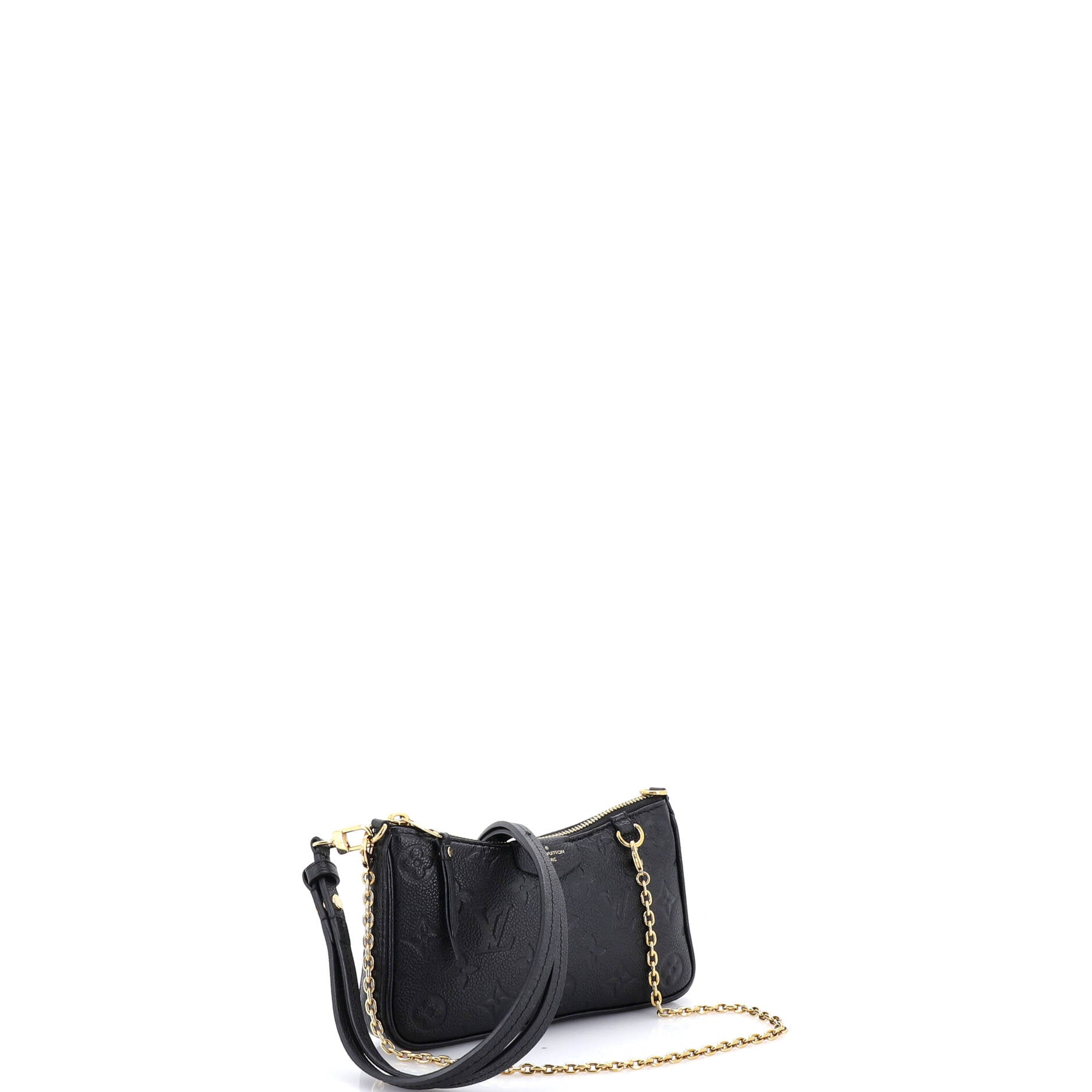 Easy Pouch on Strap Monogram Empreinte Leather