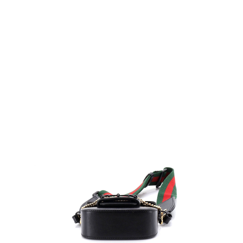 Horsebit 1955 Flap Wallet with Strap Leather