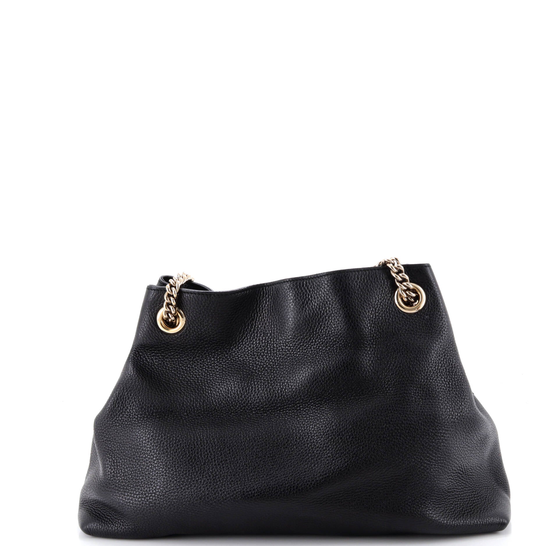 Soho Chain Strap Shoulder Bag Leather Medium