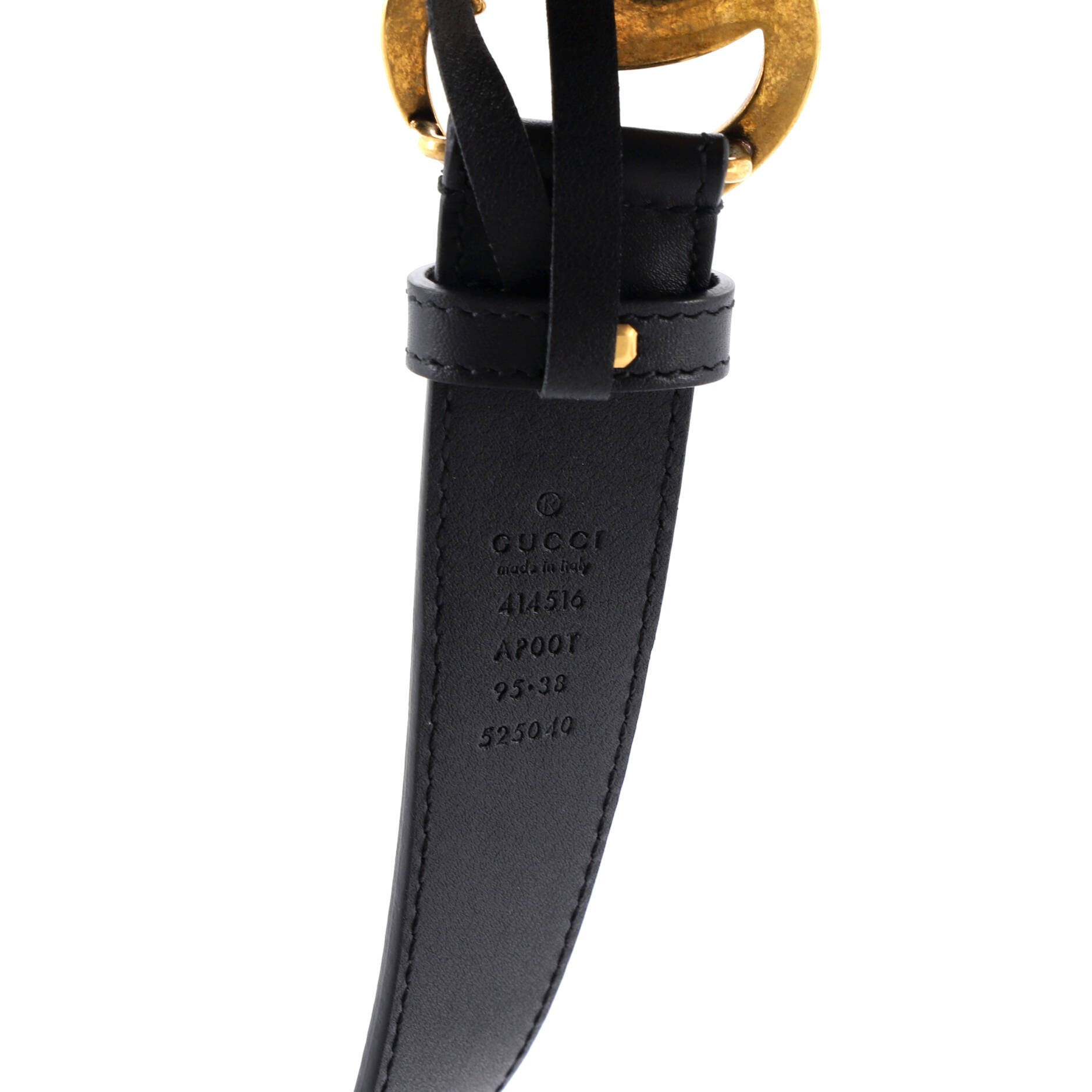 GG Marmont Belt Leather Medium