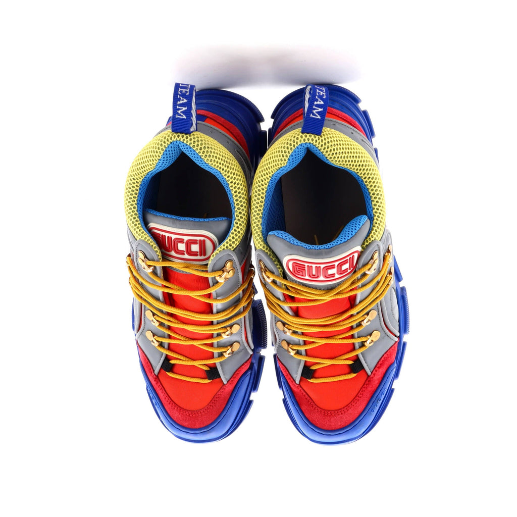 x SEGA Flashtrek Sneakers Leather and Suede with Mesh