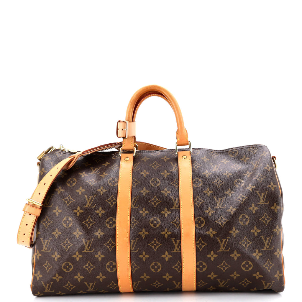Keepall Bandouliere Bag Monogram Canvas 45