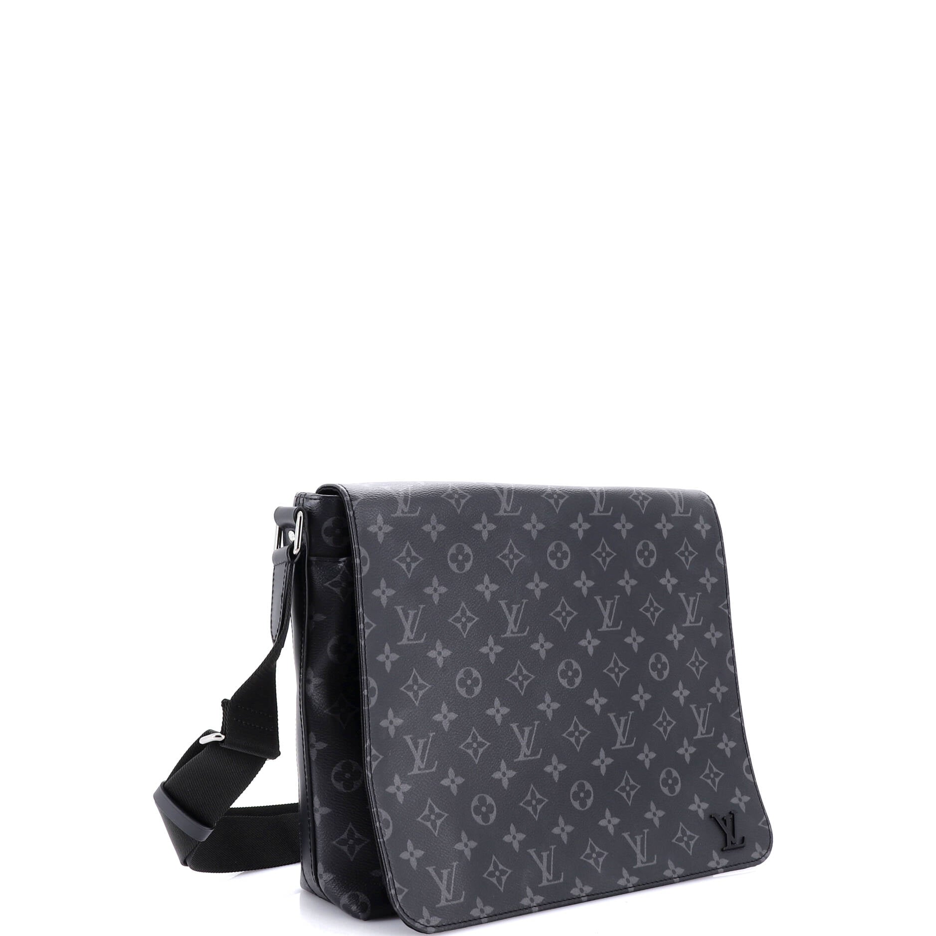 District Messenger Bag Monogram Eclipse Canvas MM