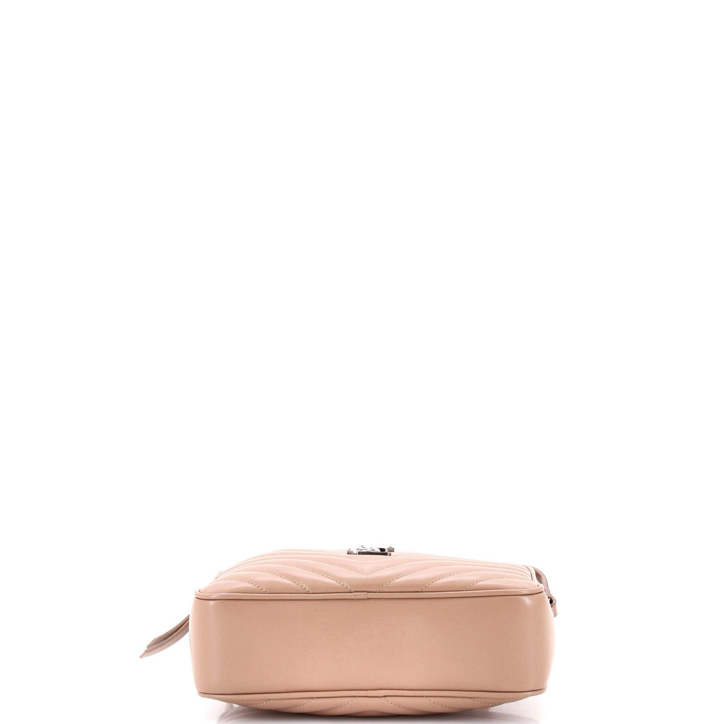 Lou Camera Bag Matelasse Chevron Leather Small