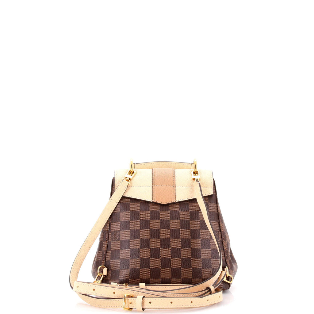 Clapton Backpack Damier and Leather