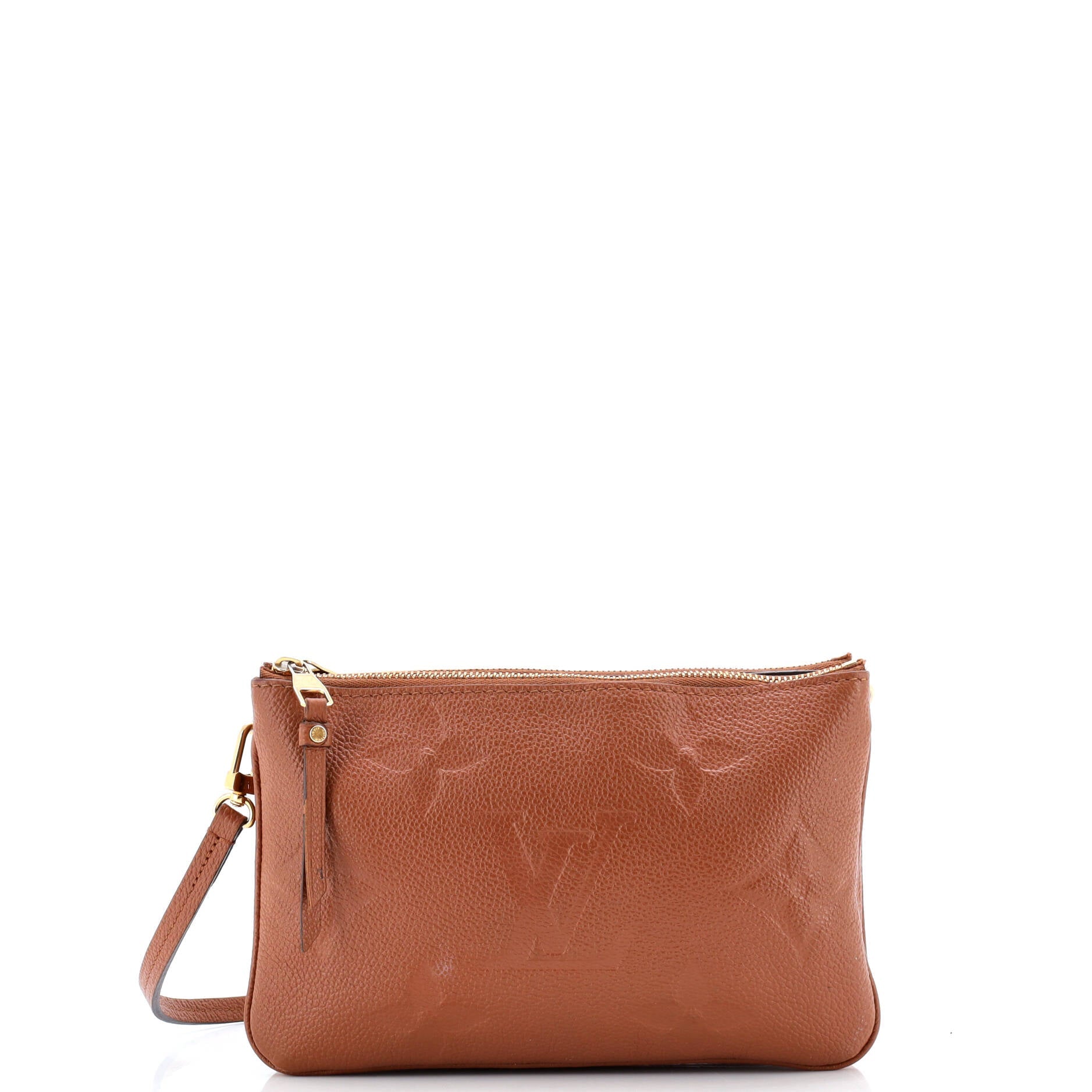 Double Zip Pochette Monogram Empreinte Giant