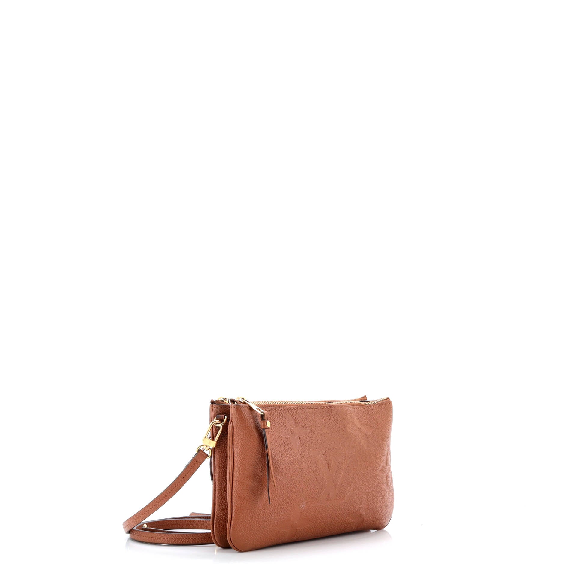Double Zip Pochette Monogram Empreinte Giant