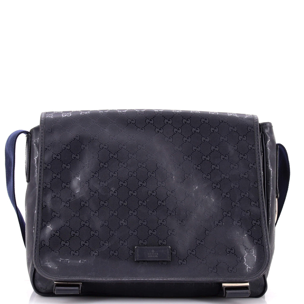 Diaper Flap Bag GG Imprime