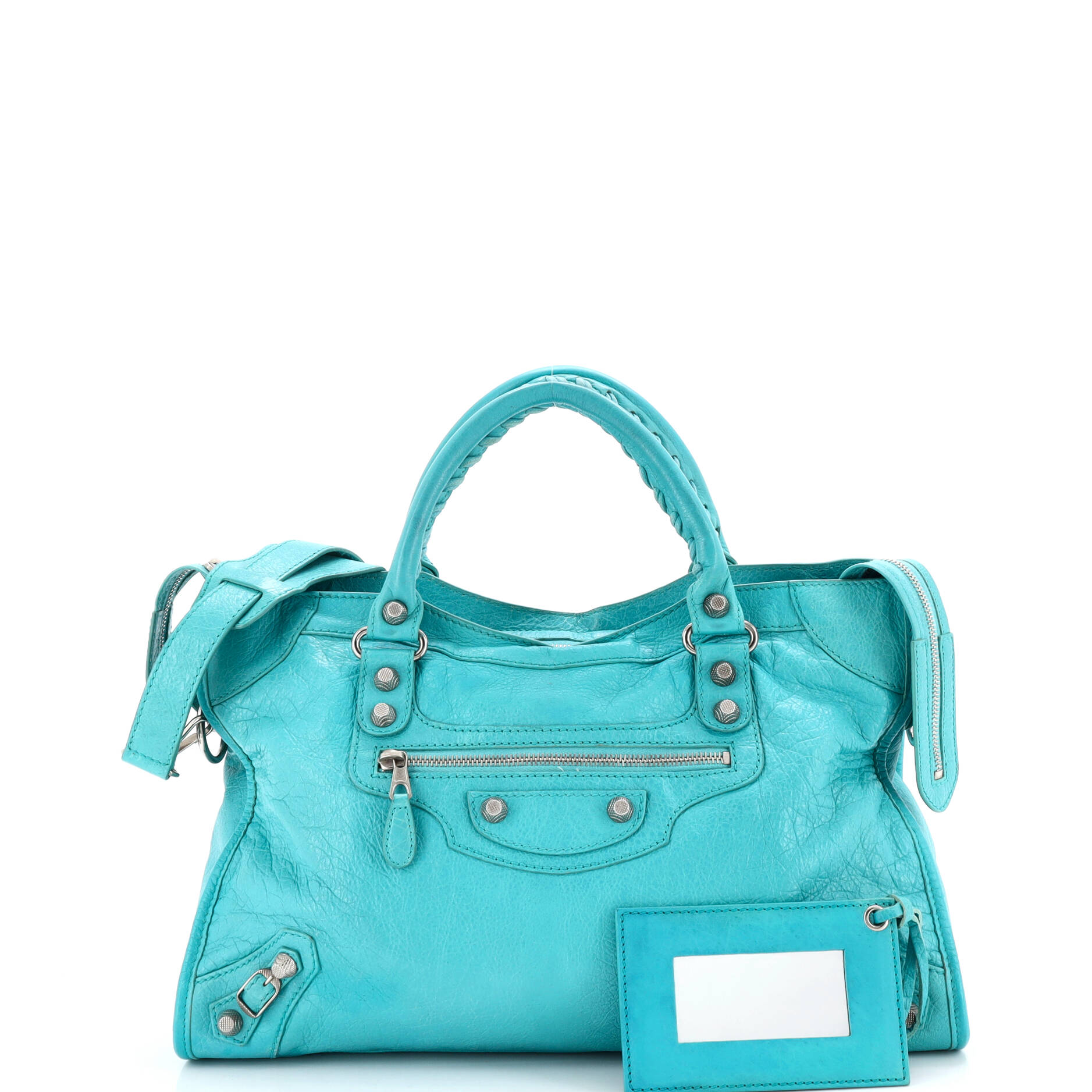 City Giant Studs Bag Leather Medium
