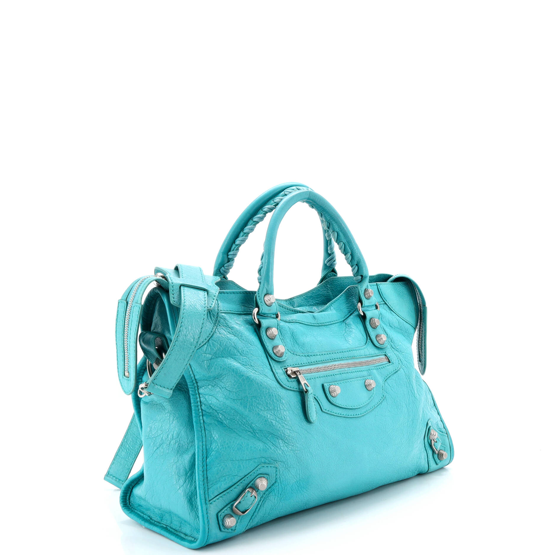 City Giant Studs Bag Leather Medium