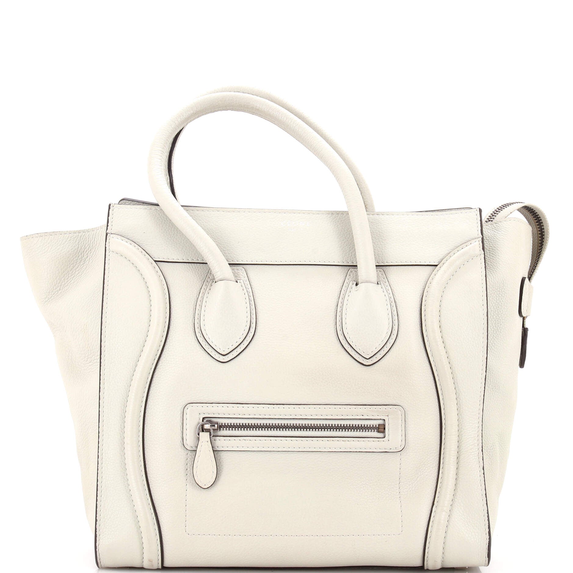 Luggage Bag Grainy Leather Mini