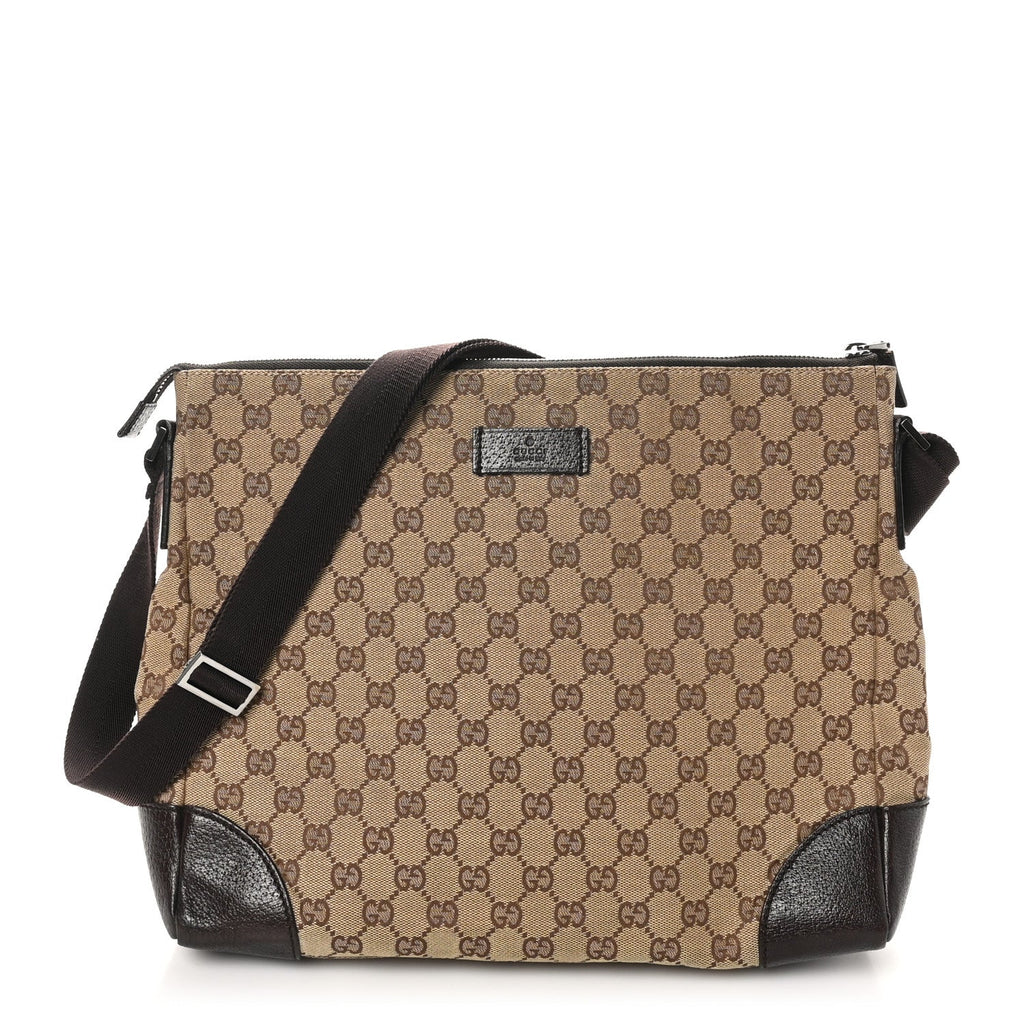 Monogram Messenger Bag Ebony