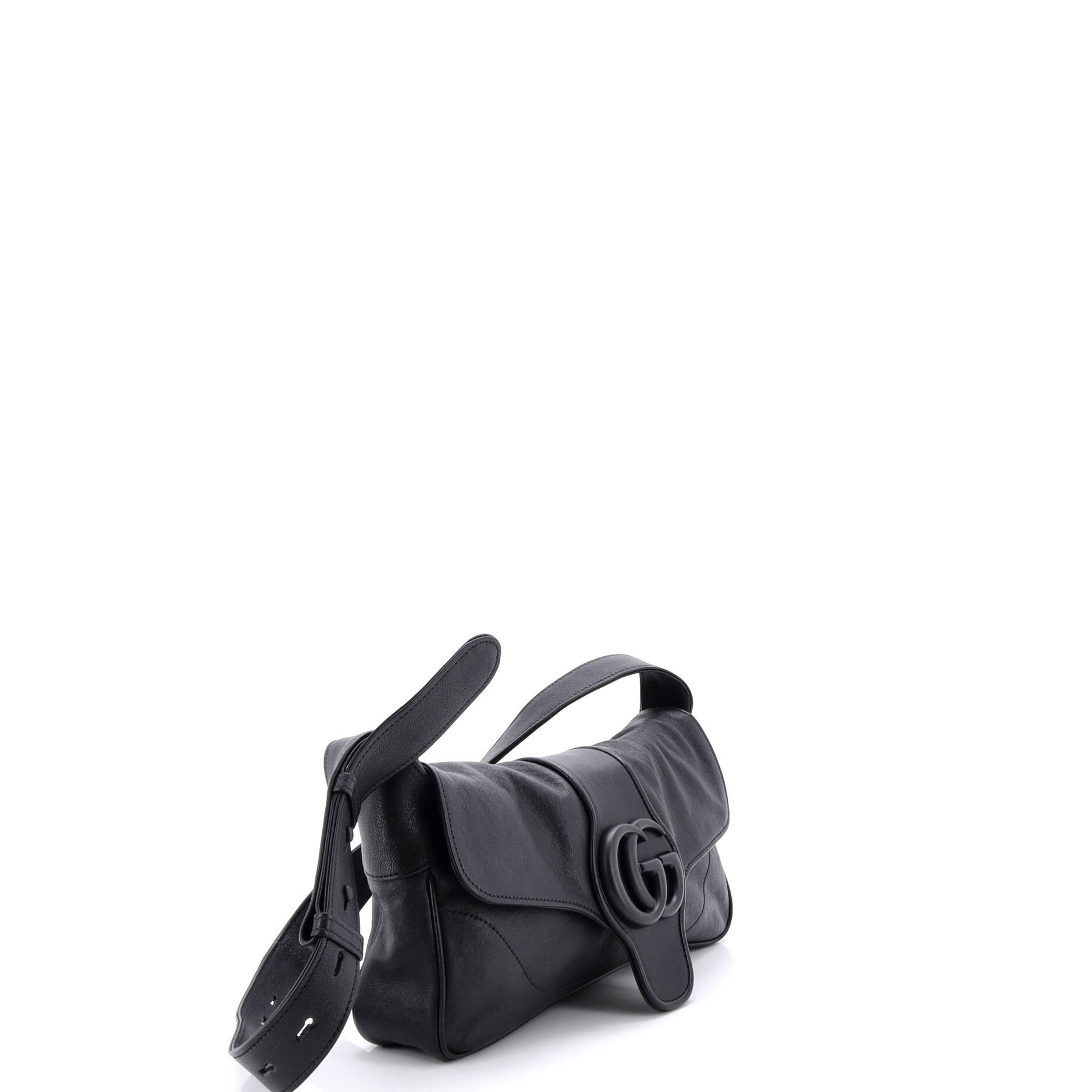 Monochrome Aphrodite Shoulder Bag Leather Small