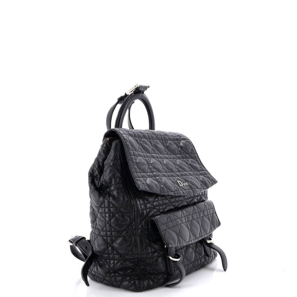 Stardust Backpack Cannage Quilt Leather Large