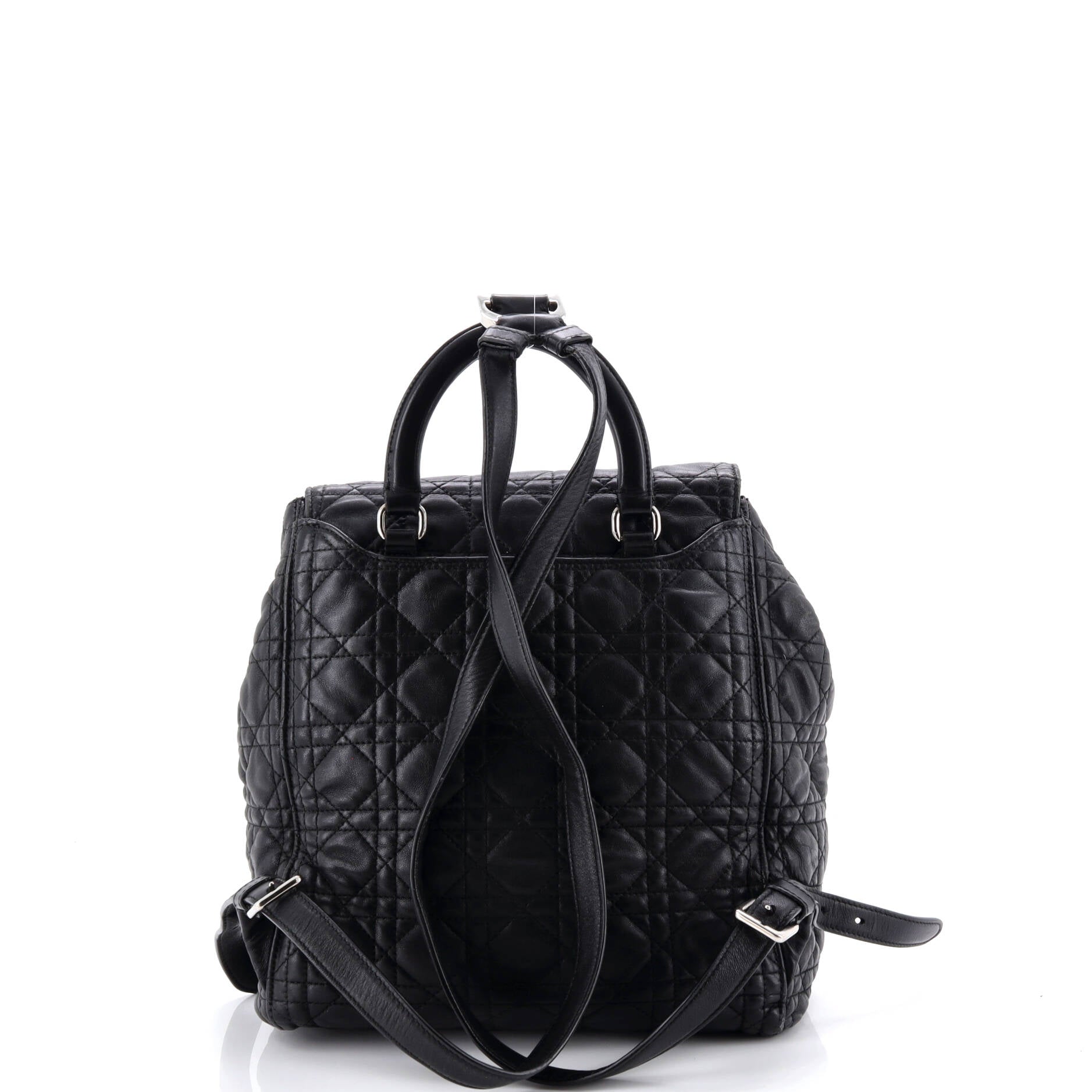 Stardust Backpack Cannage Quilt Leather Large