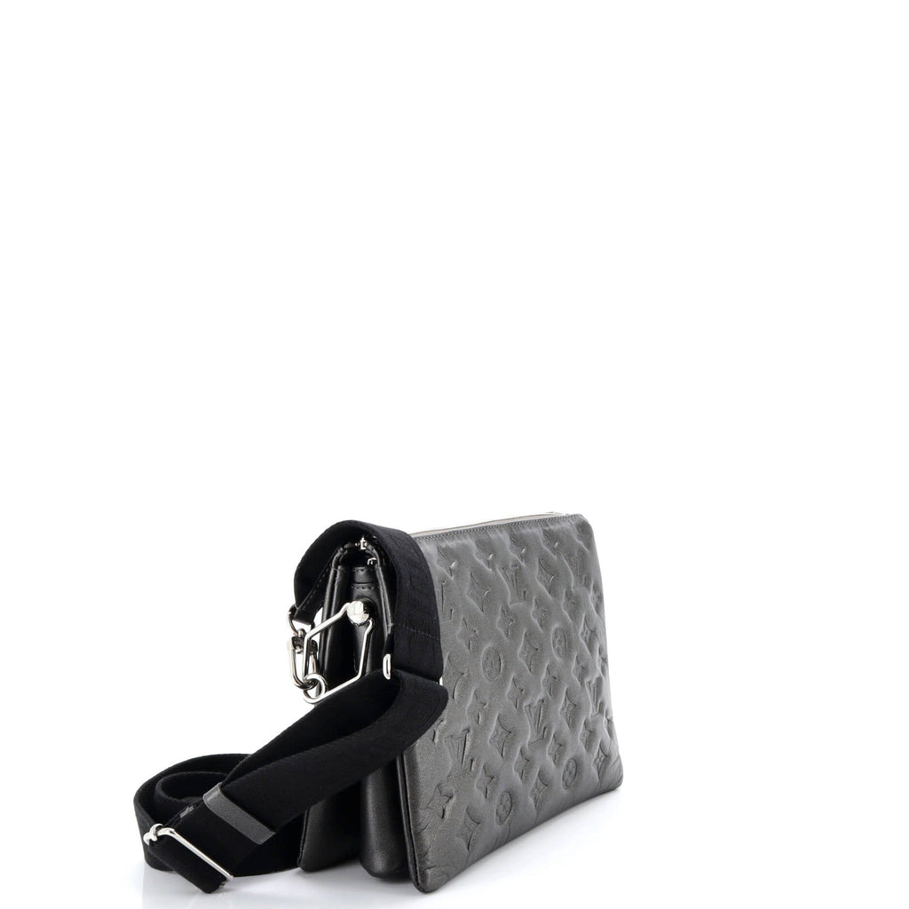 Coussin Bag Monogram Embossed Lambskin PM