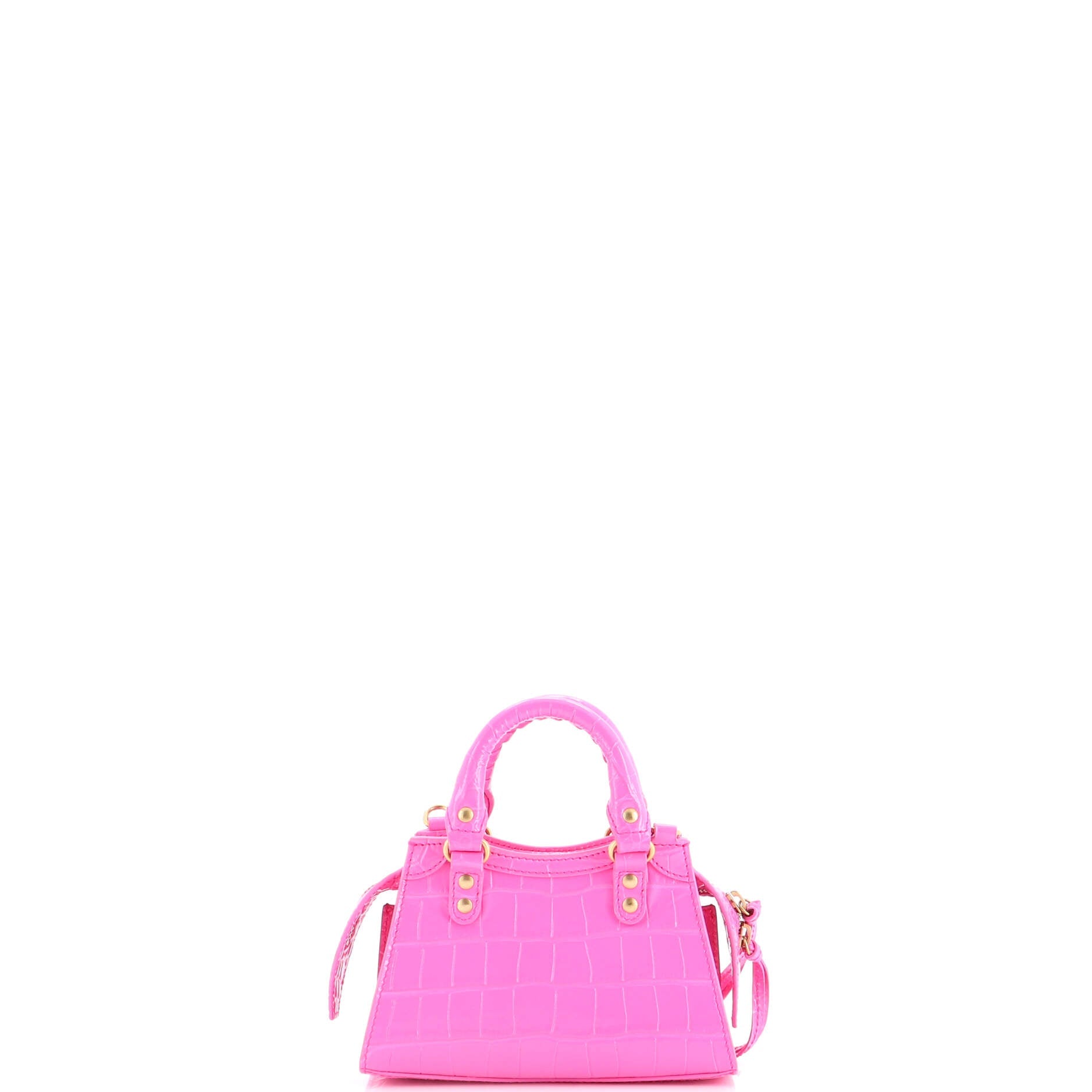 Neo Classic City Bag Crocodile Embossed Leather Mini