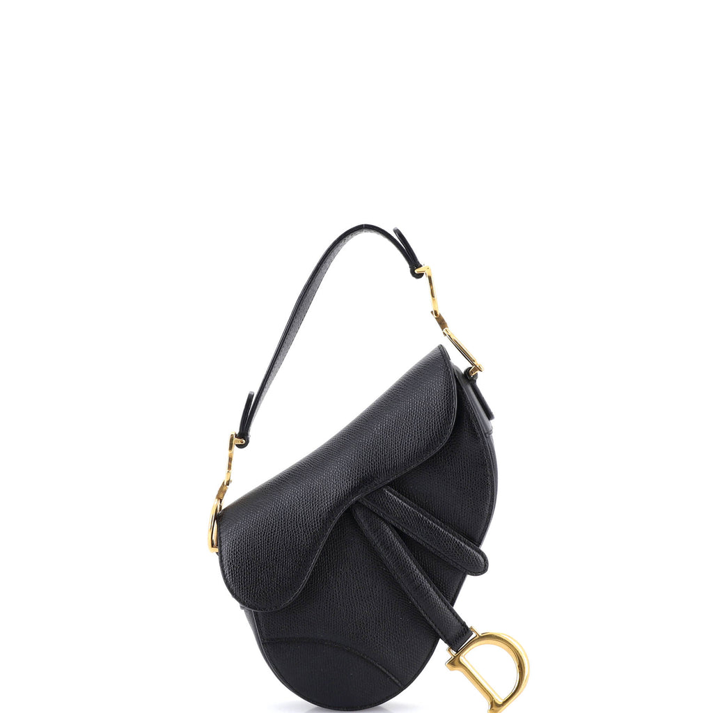 Saddle Handbag Leather Mini