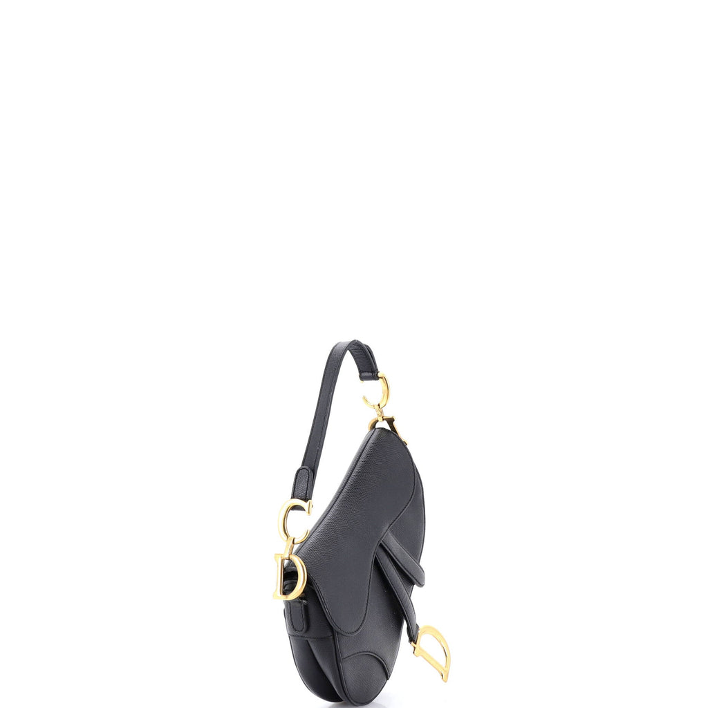 Saddle Handbag Leather Mini