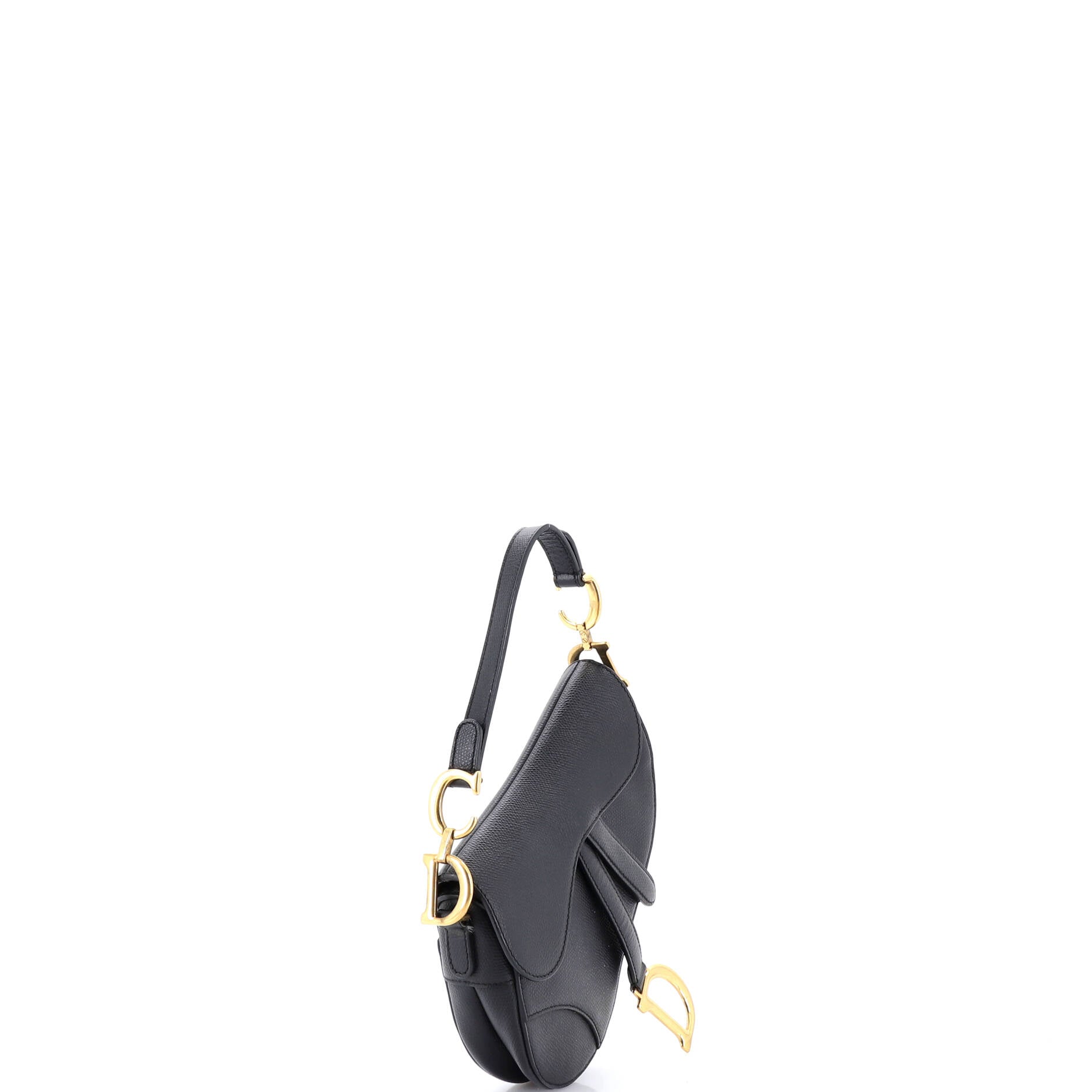 Saddle Handbag Leather Mini