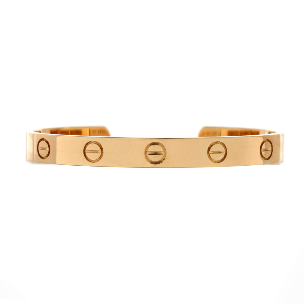 Love Cuff Bracelet 18K Yellow Gold