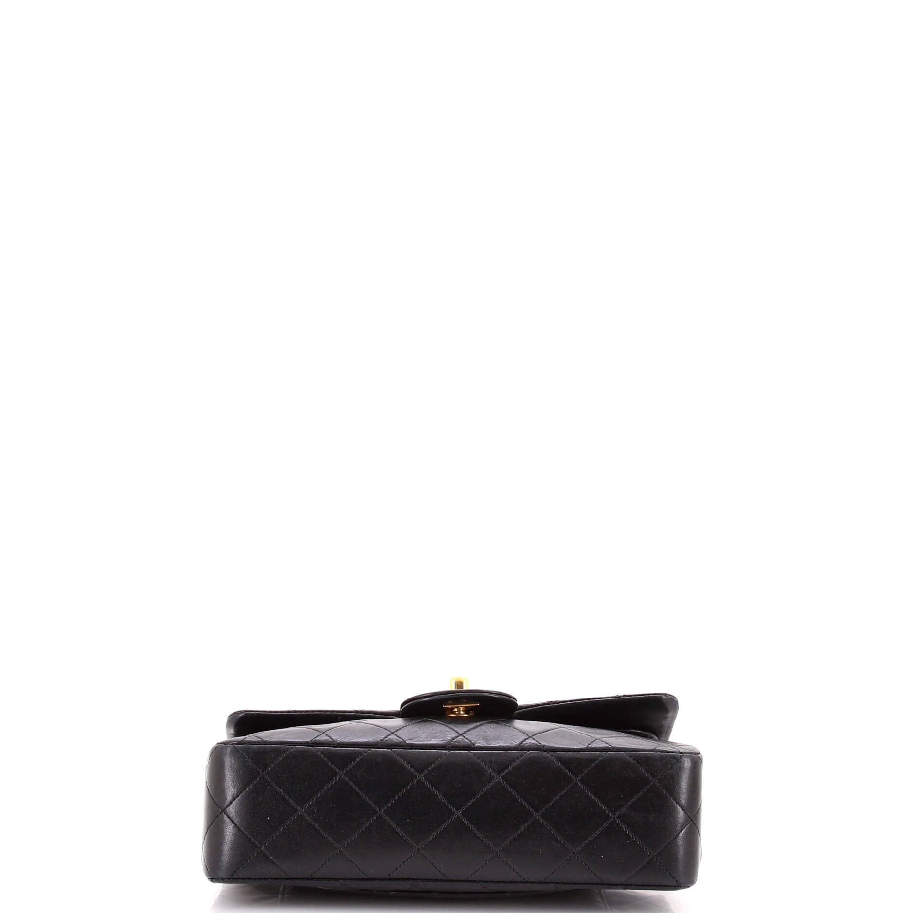 Vintage Classic Double Flap Bag Quilted Lambskin Small