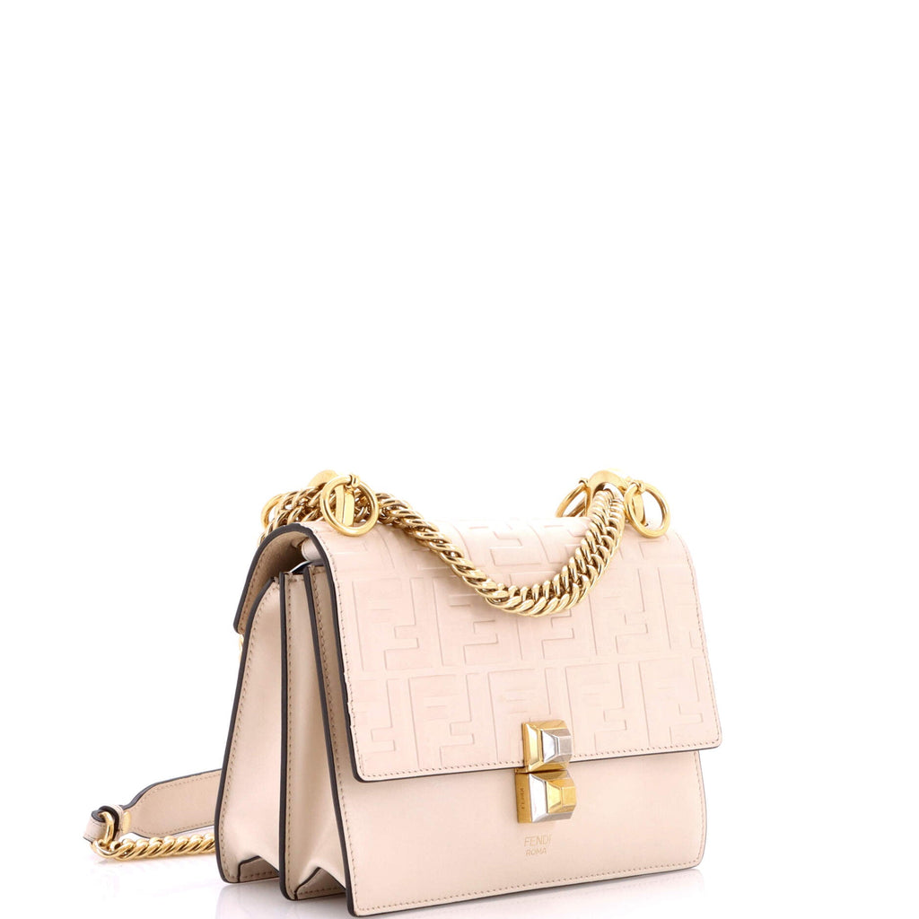 Kan I Bag Zucca Embossed Leather Small