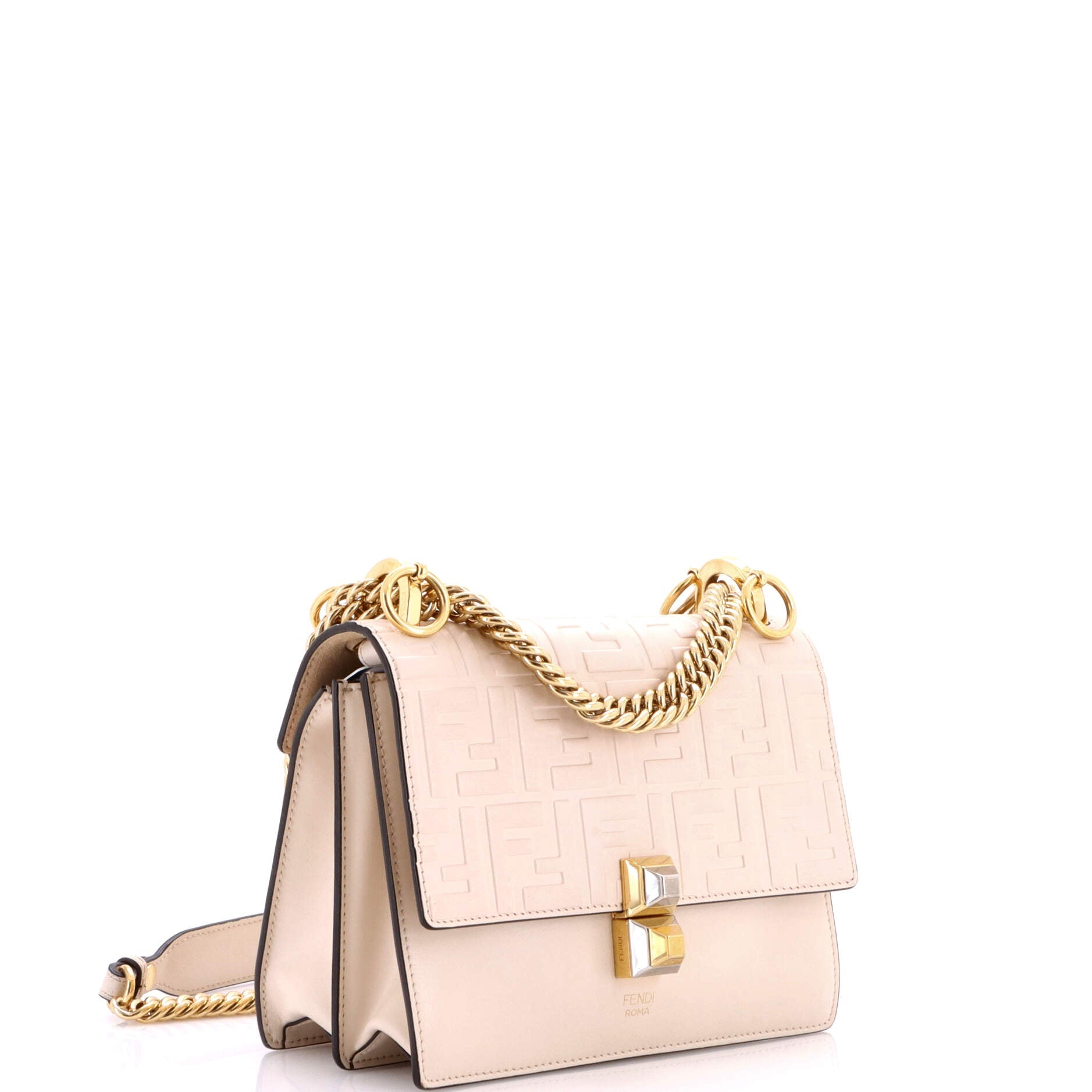 Kan I Bag Zucca Embossed Leather Small