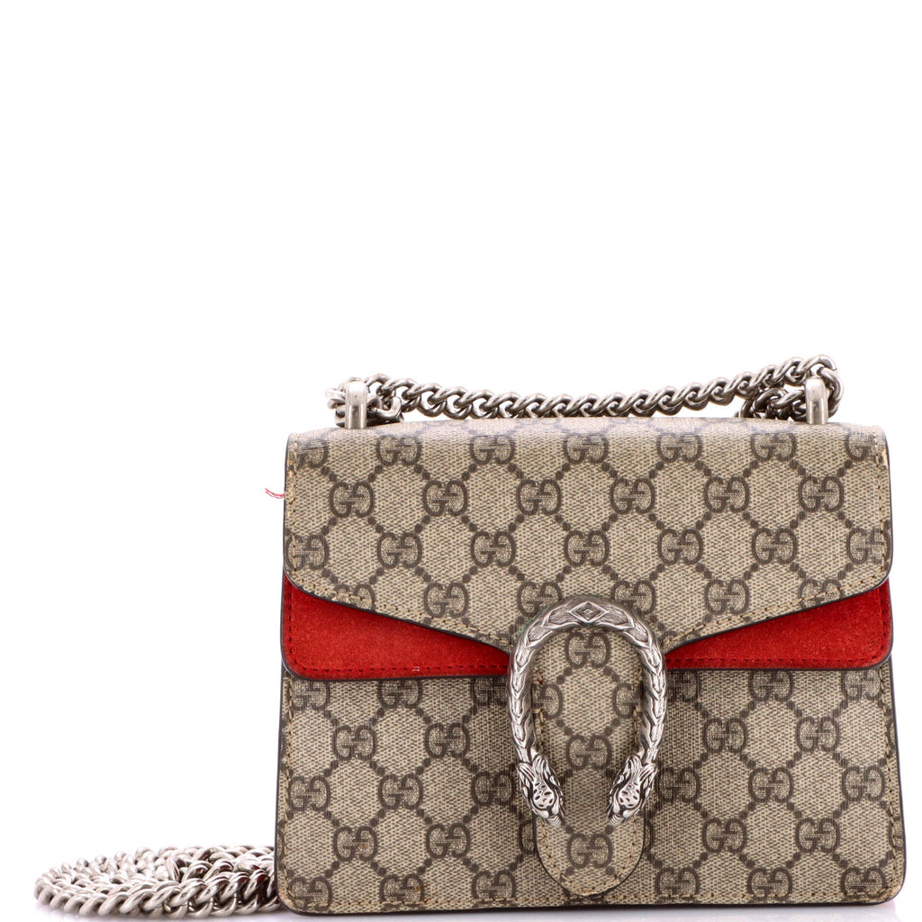 Dionysus Bag GG Coated Canvas Mini