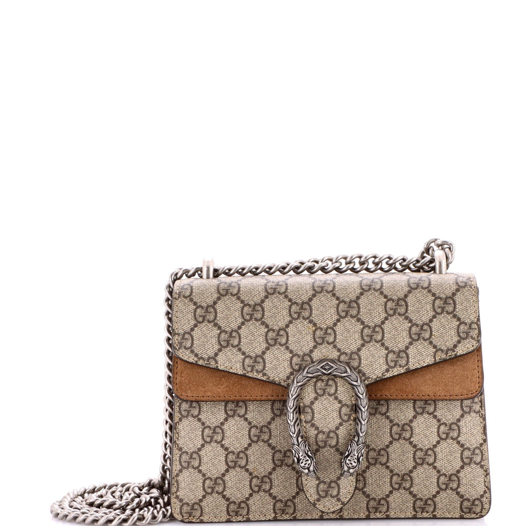 Dionysus Bag GG Coated Canvas Mini