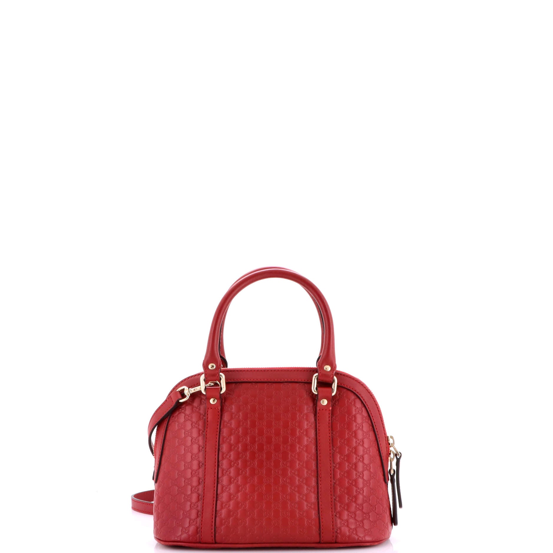 Convertible Dome Satchel Microguccissima Leather Mini