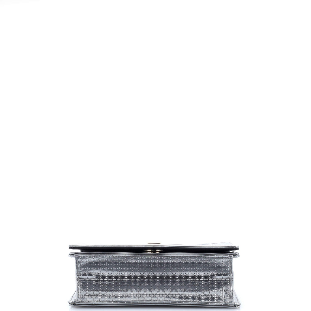 Diorama Flap Bag Cannage Embossed Calfskin Small