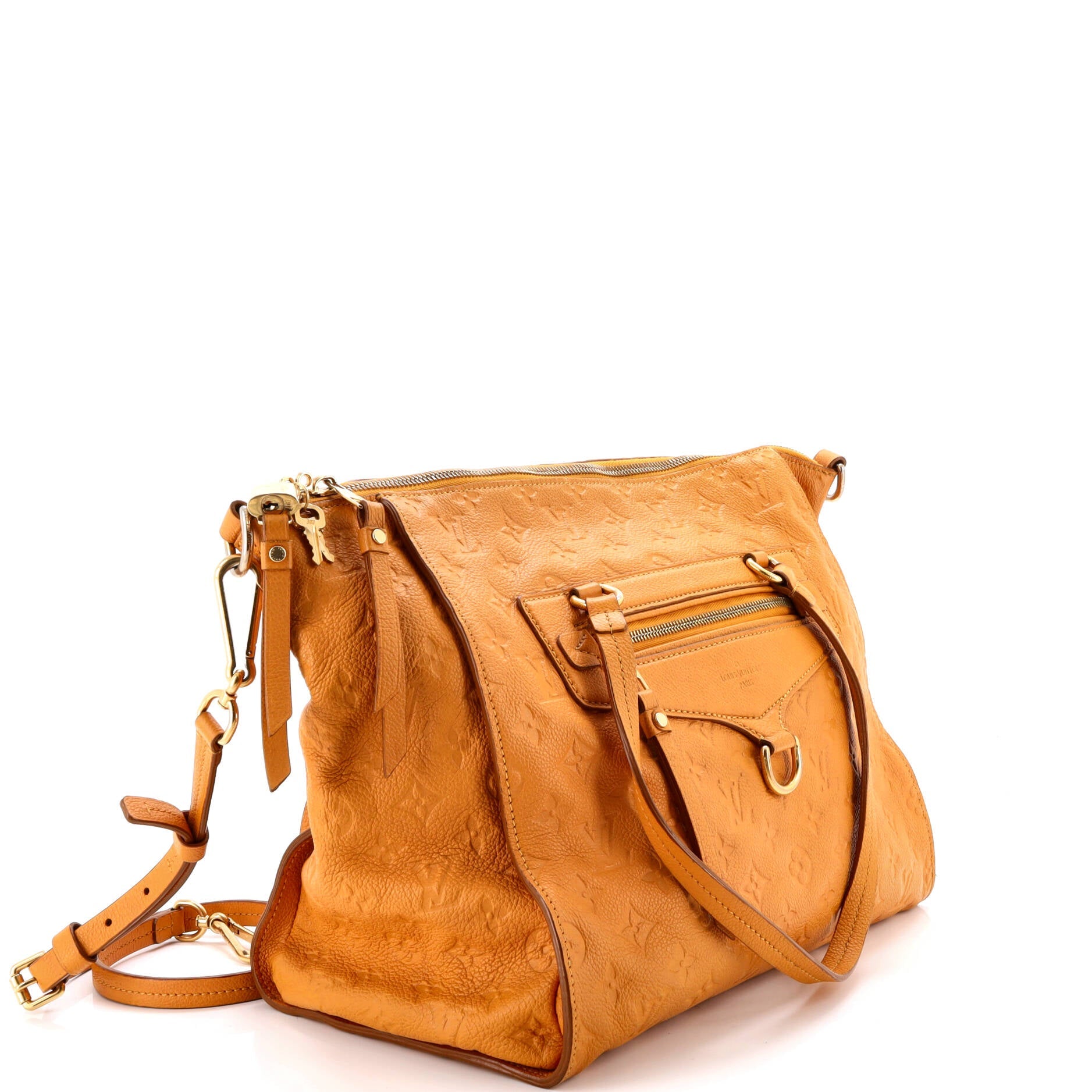 Lumineuse Handbag Monogram Empreinte Leather PM