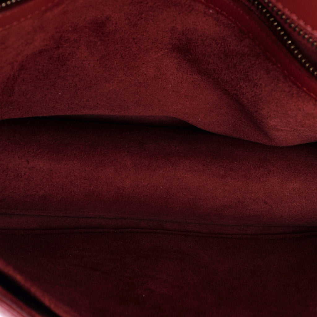 Diorama Flap Bag Studded Leather Medium