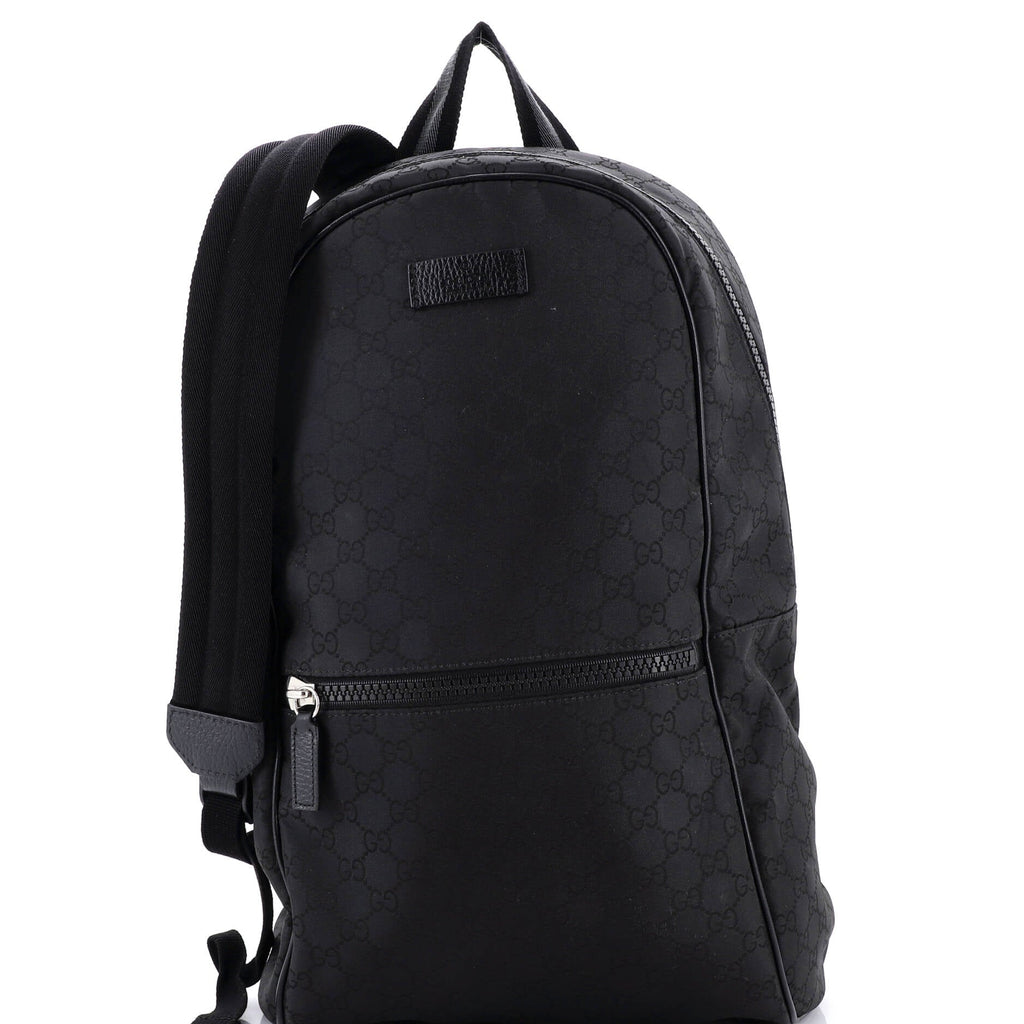 Zip Pocket Backpack GG Nylon Large