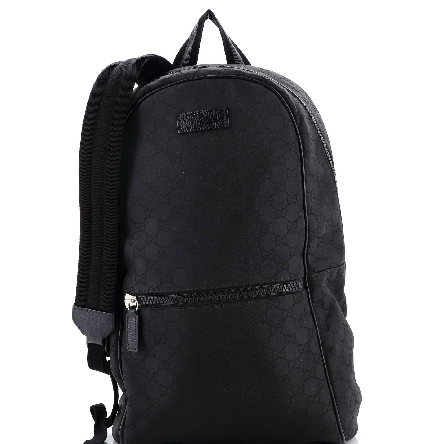 Zip Pocket Backpack GG Nylon Large