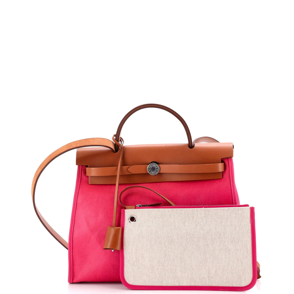 Herbag Zip Berline Vache Canvas and Leather 31