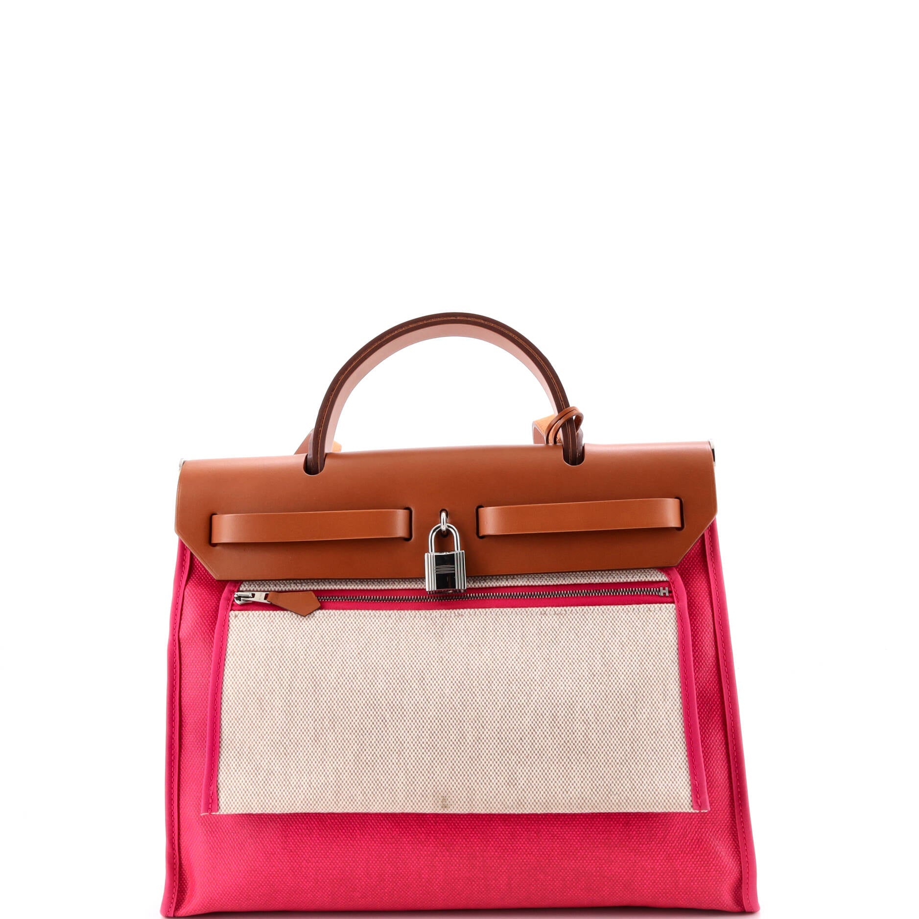 Herbag Zip Berline Vache Canvas and Leather 31