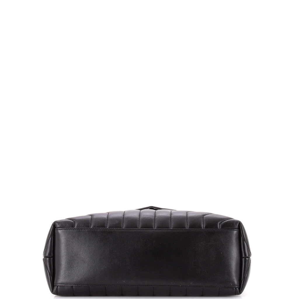 Loulou Shoulder Bag Matelasse Chevron Leather Medium