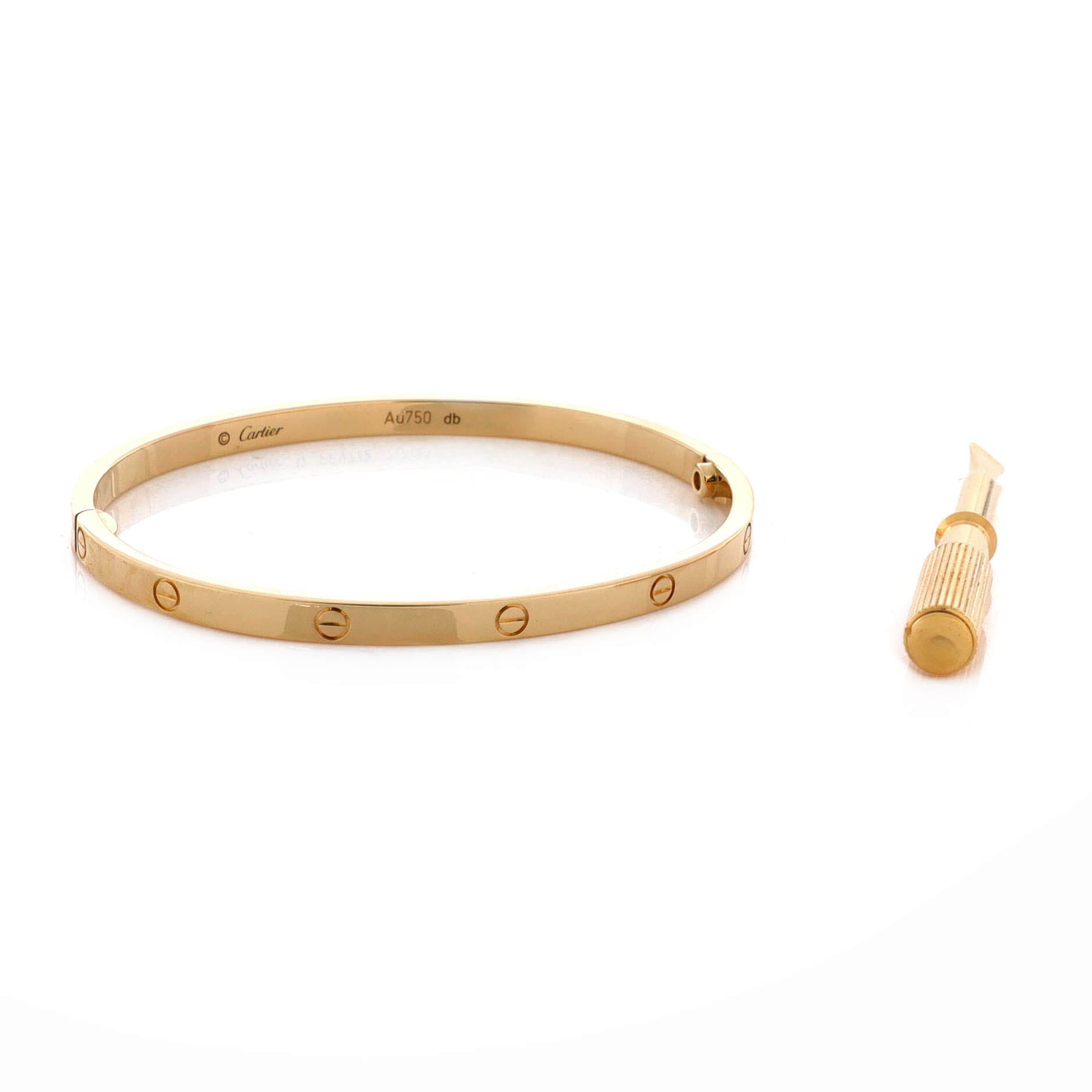 Love Bracelet 18K Yellow Gold Small 18